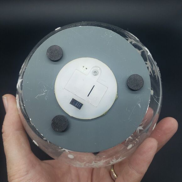 Sorelle Spun Glass Light Up Color Change Christmas‎ Tree Large Hand Blown Globe - Picture 6 of 13